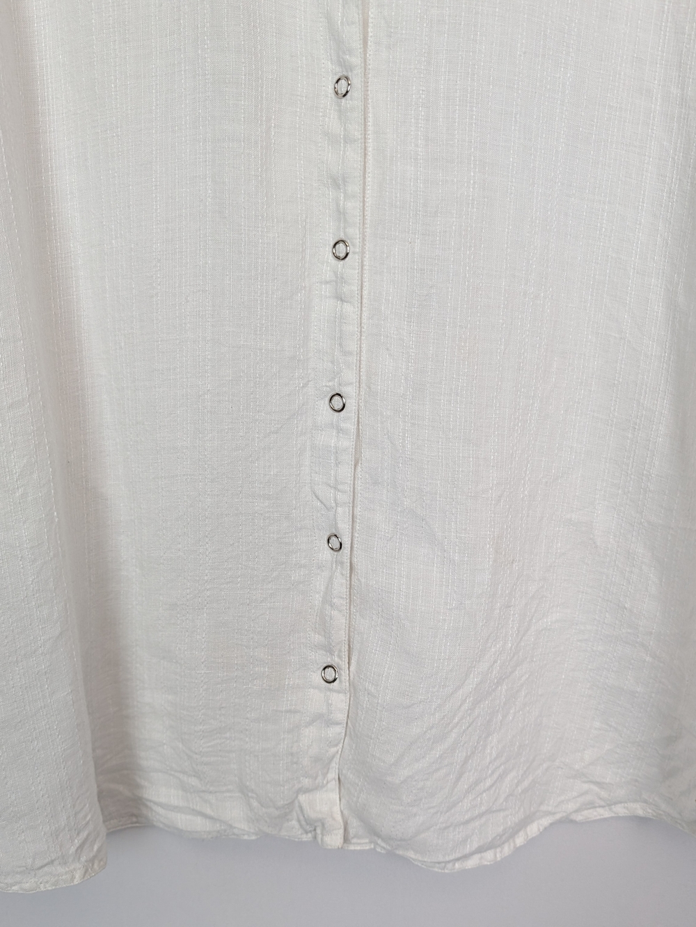 J. Jill 100% Linen Button Front Shirt Top - Picture 5 of 12